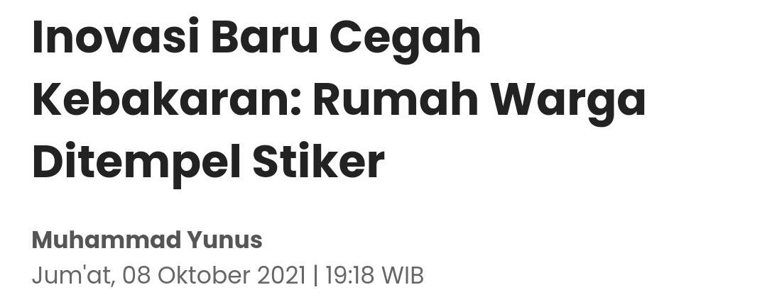 PSI: Kok Kebakaran Terus Berulang Padahal Jakarta Belum Musim Kemarau?