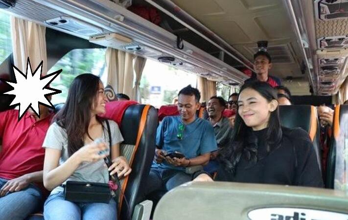 Keseruan Naik Bus Akap Dengan Orang Asing Jadi Teman (Atau Jodoh, hehe)