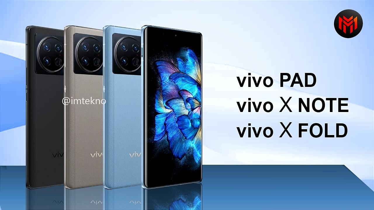 Vivo X Note, Vivo X Fold, Vivo Pad Resmi Dirilis Apakah Masuk Indonesia ? 🤔