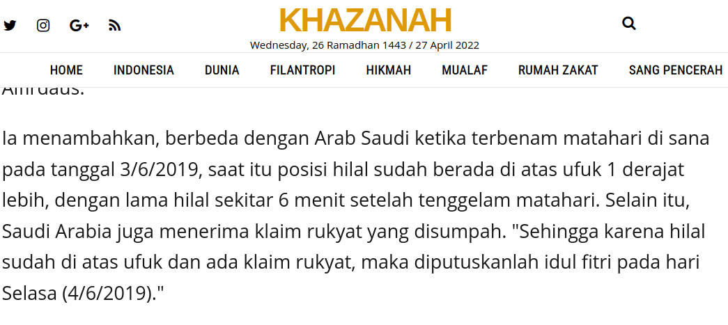 &#91;#JalanTengah&#93; Kenapa Penentuan Awal Puasa dan Lebarannya Muhammadiyah Berbeda?