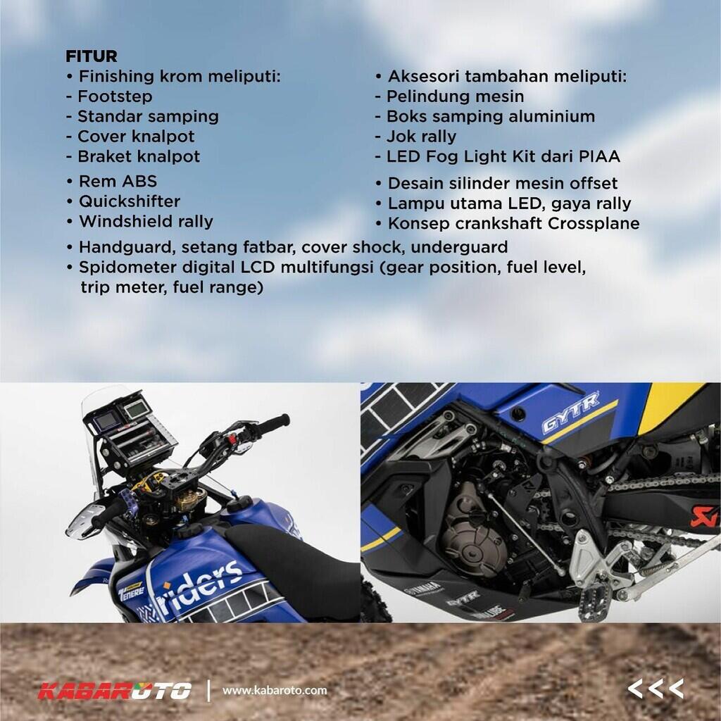 Yamaha Akan Menjajal Tenere 700 World Raid Di Ajang Africa Eco Race 2022