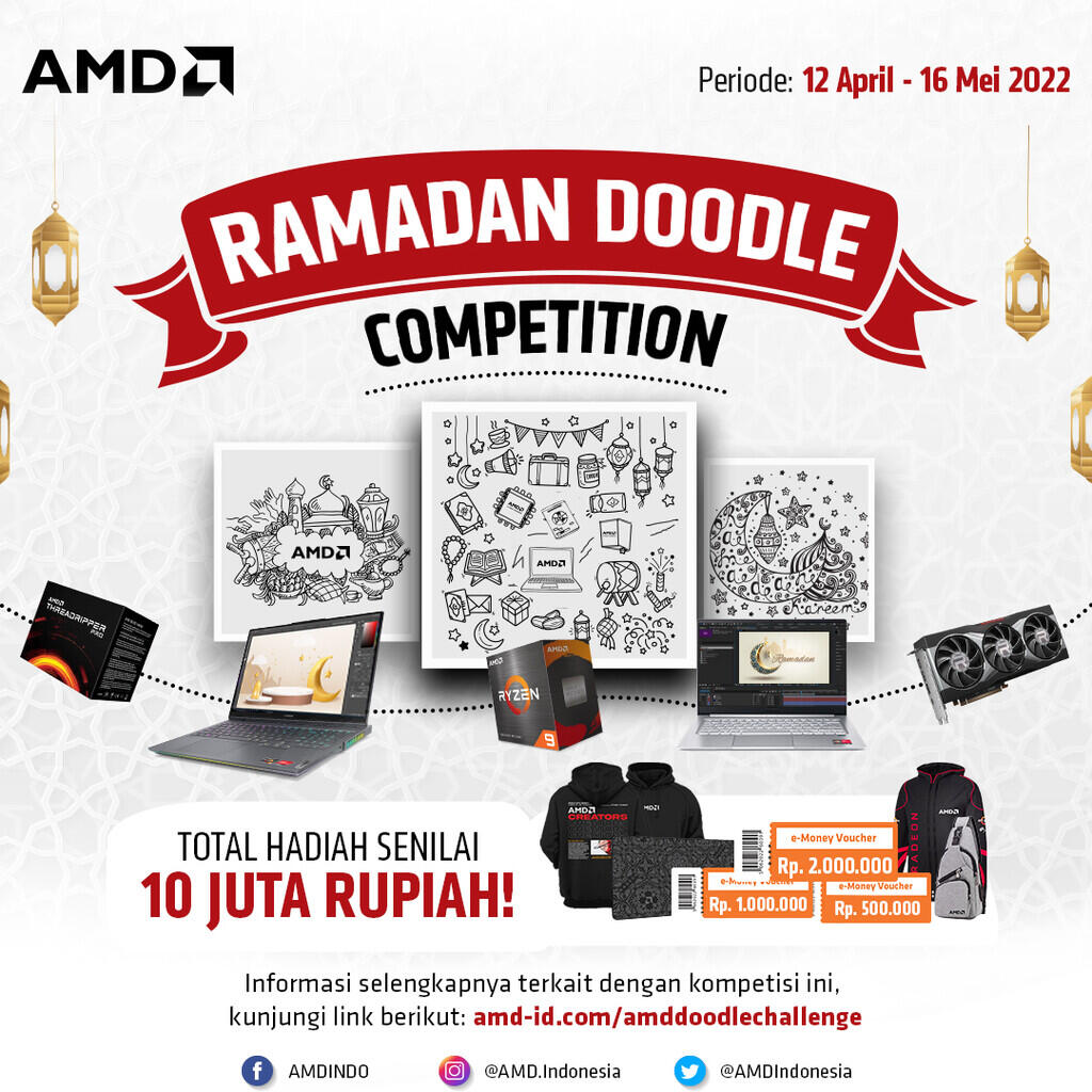 Yuk Ramaikan Ramadan Gan Sist dengan Ikutan AMD Doodle Competition!