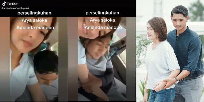 Diduga Jalin Perselingkuhan, Beredar Video Mesra Amanda Manopo dan Arya Saloka