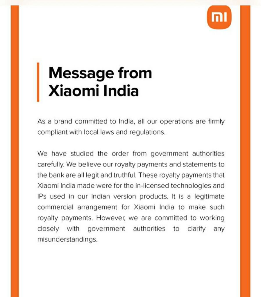 India Sita Aset Xiaomi Senilai $725 Juta, Ini Sebabnya