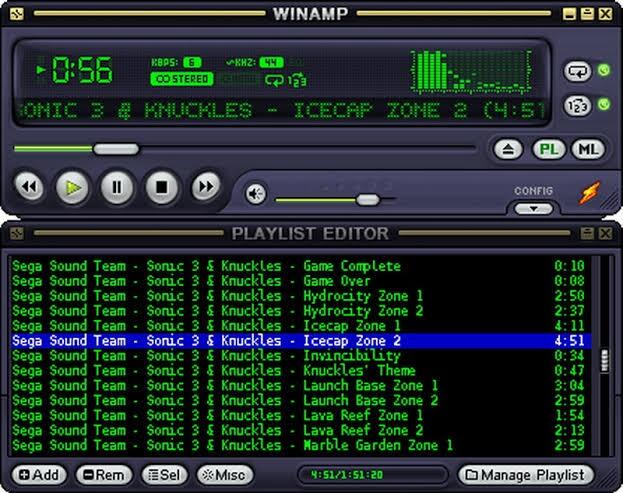 Mengenal Sejarah Winamp Aplikasi Pemutar Musik Yang Hampir Selalu Ada Di Warnet