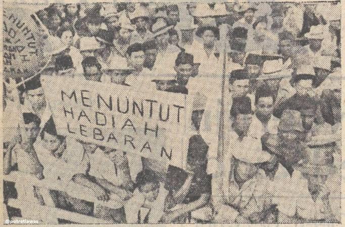 Sejarah THR (Tunjangan Hari Raya), Didukung Oleh PKI