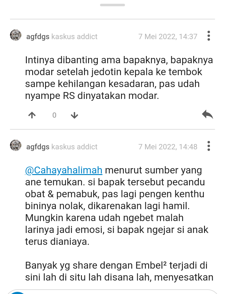 Beredar Video di WA ODGJ Banting Anak Diduga karena Dibully 