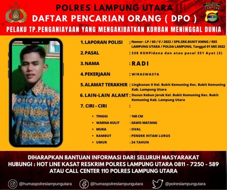 Polres Lampura Belum Tangkap Tersangka, Wakil Ketua DPRD Waykanan Lakukan Sayembara