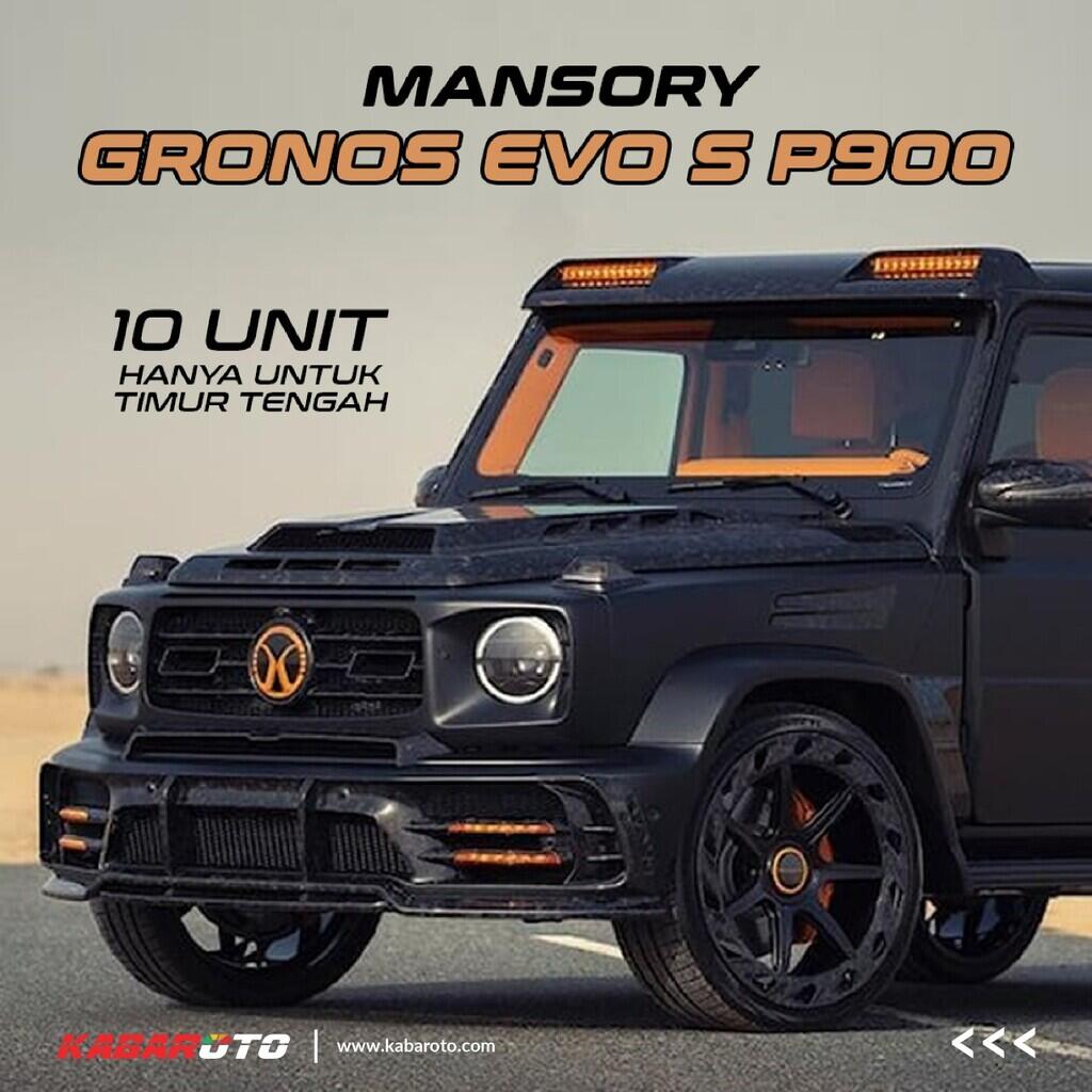 Mansory Gronos Evo S P900 Torsi Sentuh 1.200 Nm