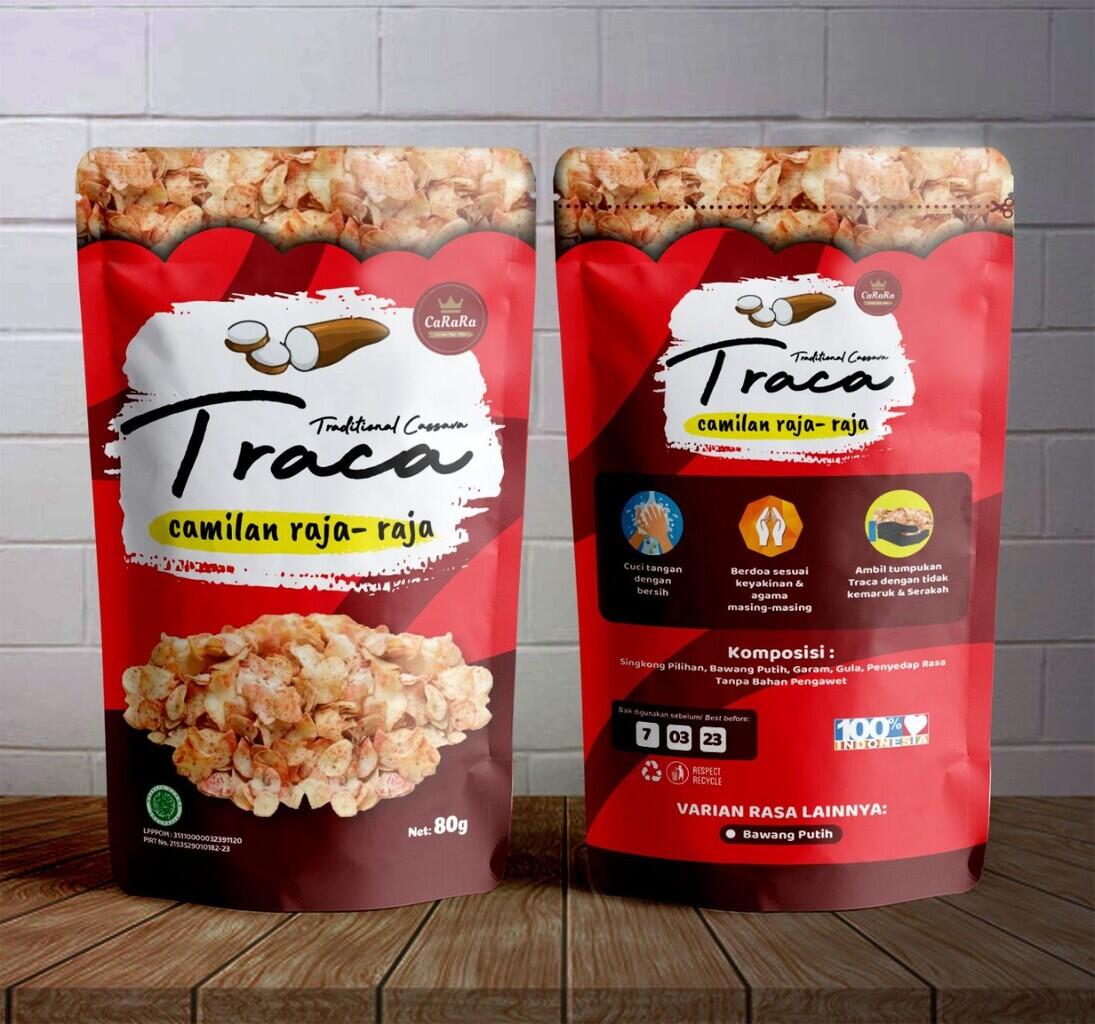 Keripik Singkong CaRaRa TRACA Snack Renyah Enak Nikmat Tanpa Pengawet