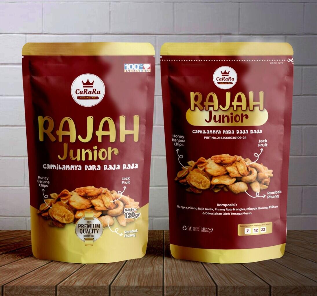 Keripik Nangka Pisang CaRaRa RAJAH Renyah Enak Nikmat Tanpa Pengawet