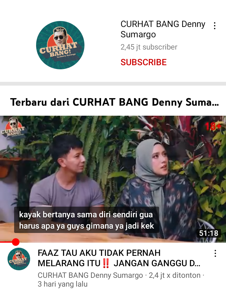 Apakah Denny Sumargo akan Menayangkan Konten dengan Ragil Mahardika?Bisa DiBully Gan!