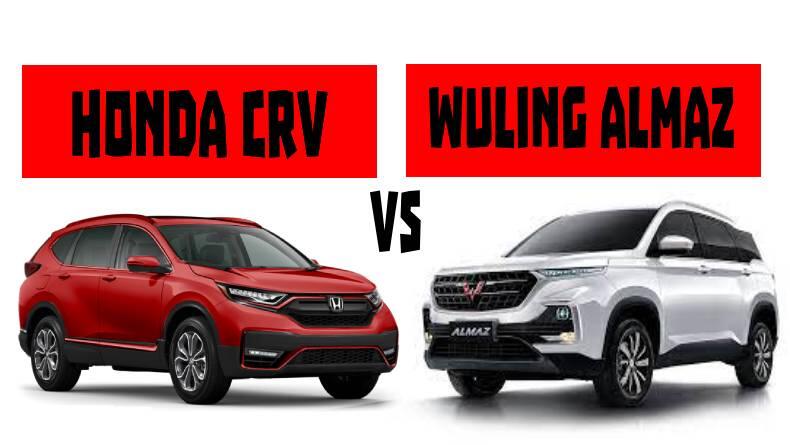 Perbandingan Wuling Almaz Vs Honda CR-V, Siapa yang Lebih Unggul ?