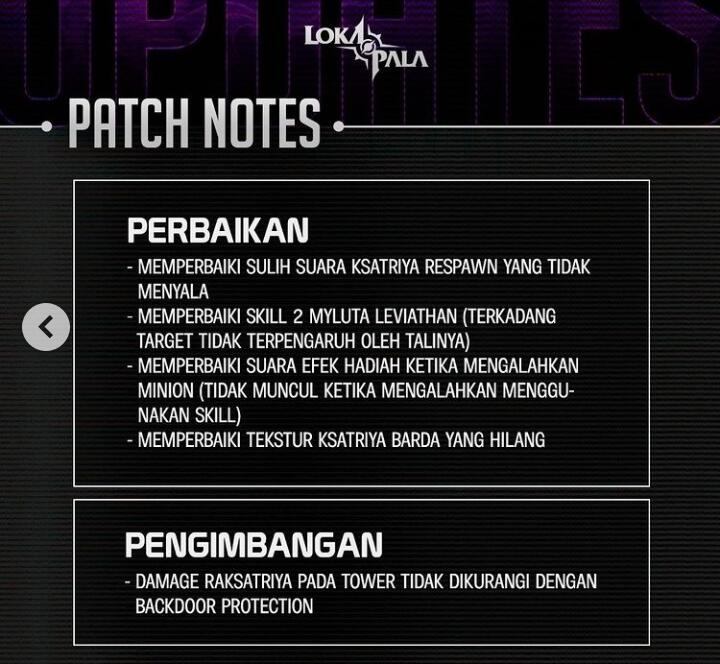 Lokapala update Ksatriya baru &quot;Nanjan&quot; dan Anniversary yang ke-2