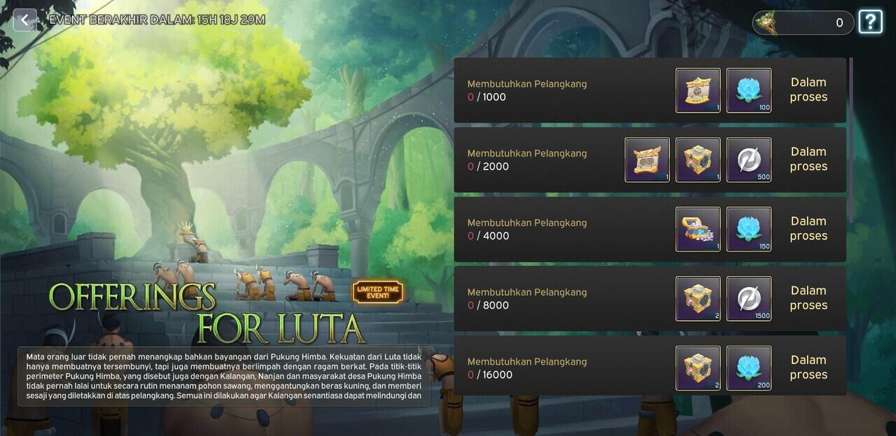 Lokapala update Ksatriya baru &quot;Nanjan&quot; dan Anniversary yang ke-2