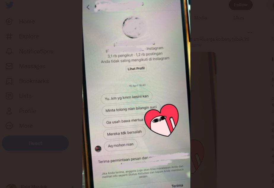 Chat Briptu Suci Darma dengan Terduga Suami Winda, Layangan Putus ASN dan Polwan
