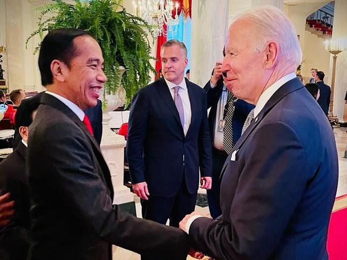 Disambut-Dijamu Biden di Gedung Putih, Jokowi: See You in Bali for G20