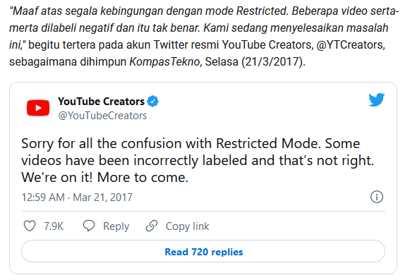 YouTube Mendukung LBGTQ, Gimana Nih Sikap Tegasnya Pendakwah?