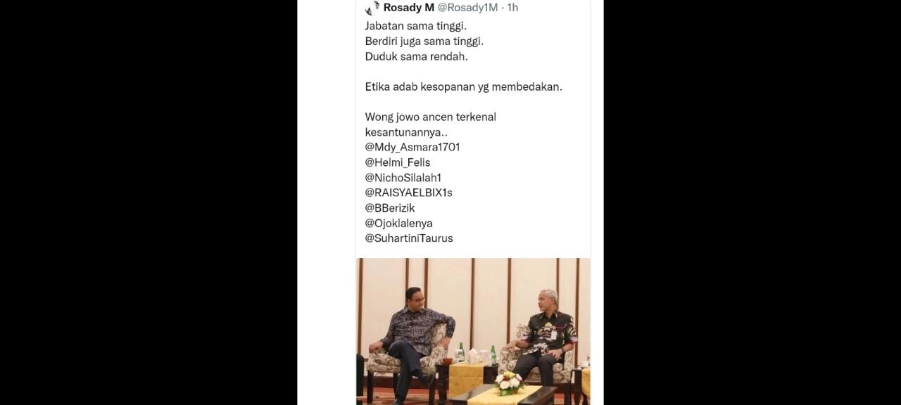 Cara Duduk Anies Depan Ganjar Disorot, Helmi Felis: Kalian Bodoh