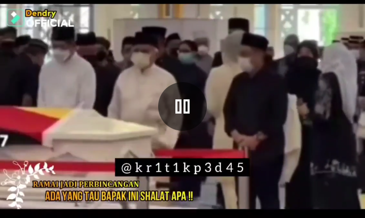 Video Diduga Wapres Shalat Jenazah Pakai Rukuk dan Sujud, Saring Sebelum Share Gan!