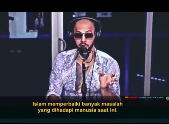 Menarik! Meski Andrew Tate Non-muslim, Ini yang Ia Kagumi dan Hormati dari Islam 