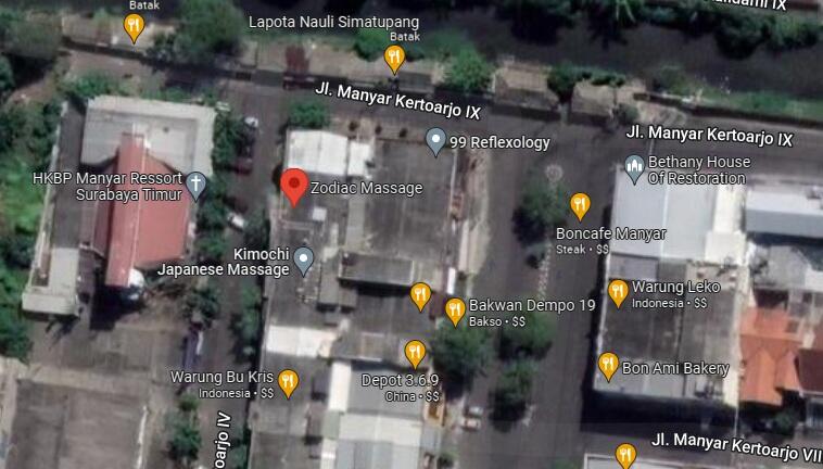 Zodiac Massage (Manyar Ketoarjo IV no.5 Surabaya Timur)