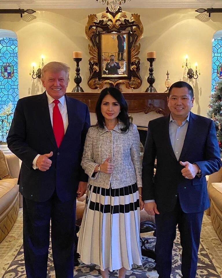 Hangat Diskusi Dua Sahabat, Hary Tanoe - Trump