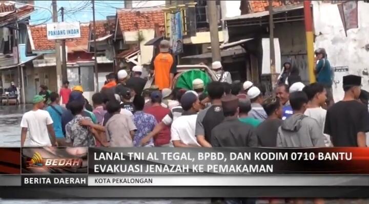 Postingan Warganet tentang Kondisi Banjir Rob di Kota Pekalongan