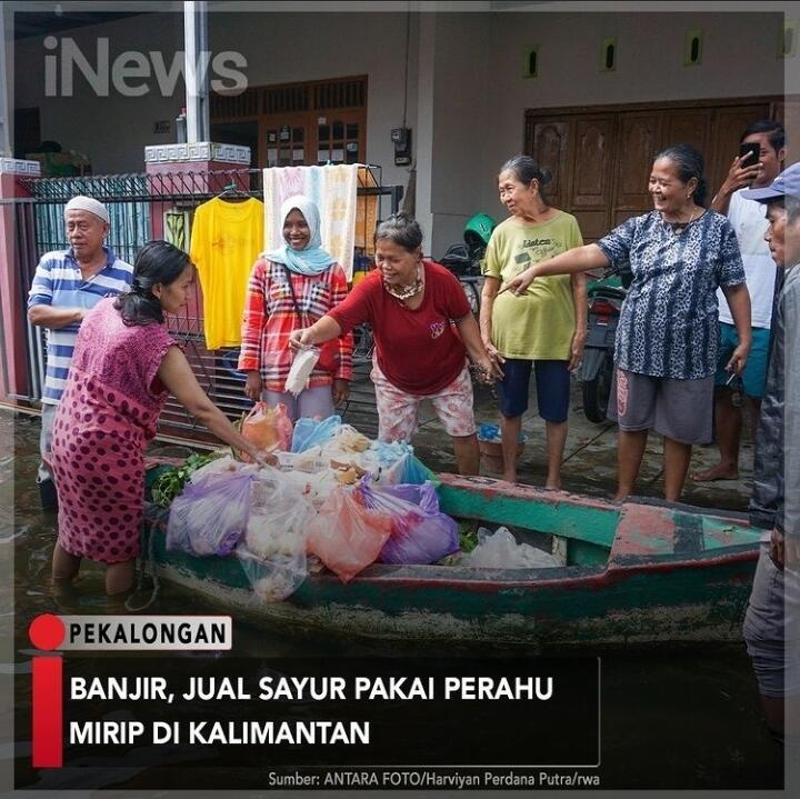 Postingan Warganet tentang Kondisi Banjir Rob di Kota Pekalongan