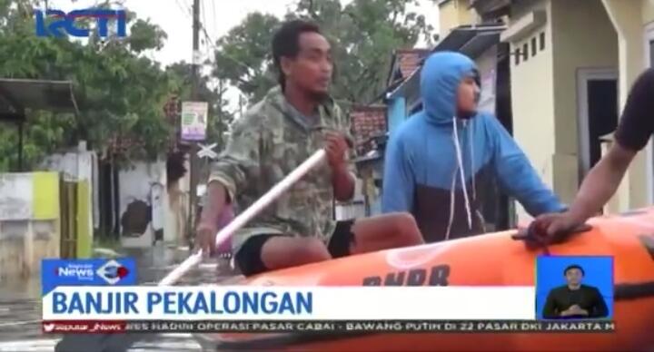 Postingan Warganet tentang Kondisi Banjir Rob di Kota Pekalongan