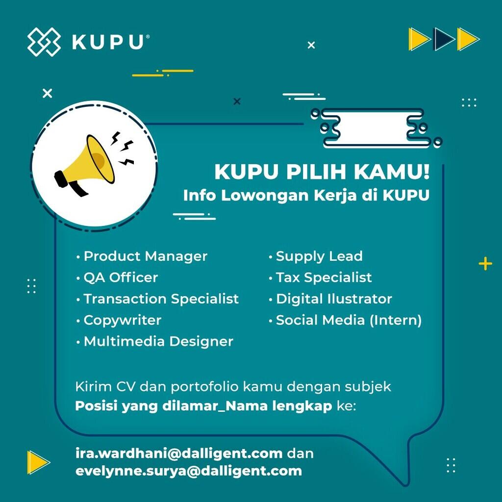 &#91;JAKARTA&#93; Loker QA Officer - KUPU