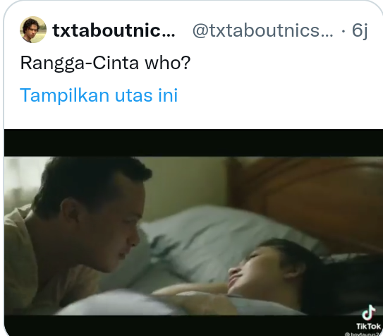 Gansis Lebih Suka Nicolas Saputra dengan Dian Sastro Apa Ariel Tatum, Rangga Cinta?