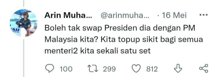 Netizen Malaysia Minta Tukar Presiden Jokowi Dengan PM Mereka, Lucu Jawaban Netizen