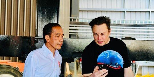 4 Fakta Unik Saat Pertemuan Jokowi dengan Orang Terkaya Dunia Elon Musk