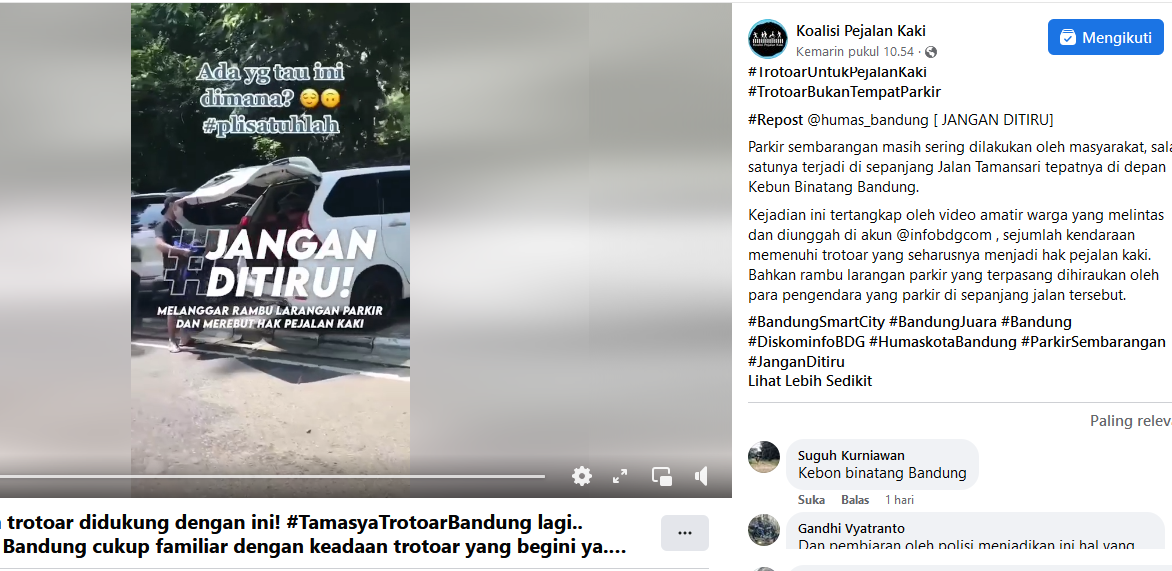 Bikin Sebel Nggak Sih?! Sebenarnya Aturan Penggunaan Trotoar Itu Bagaimana Sih?