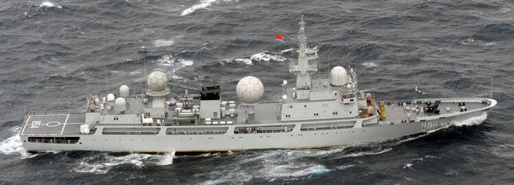 Kapal Mata-Mata China Berlayar di Dekat Stasiun Komunikasi Kapal Selam Australia