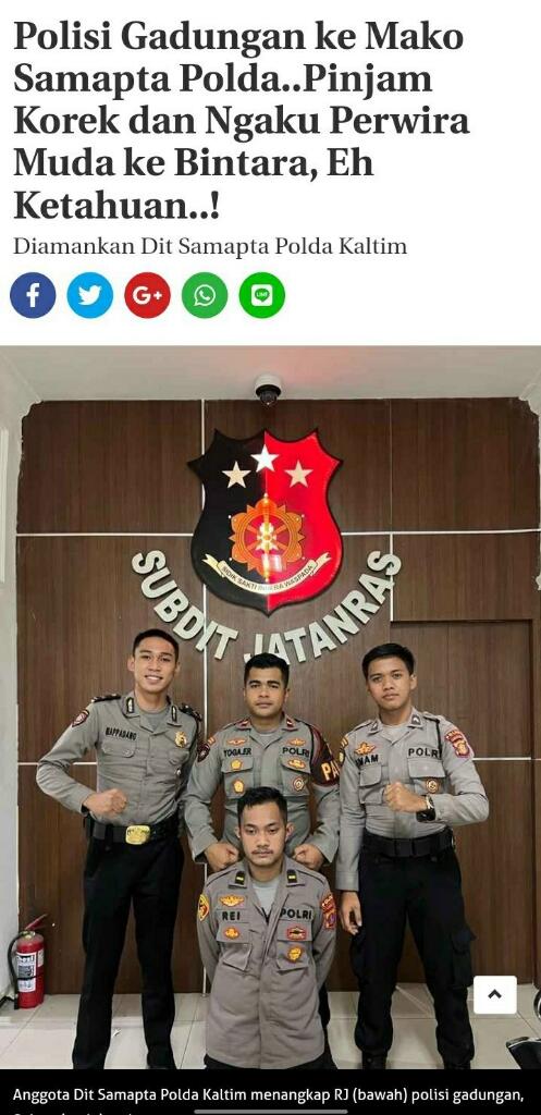 Polisi Gadungan ke Mako Samapta Polda Pinjam Korek dan Ngaku Perwira Muda ke Bintara