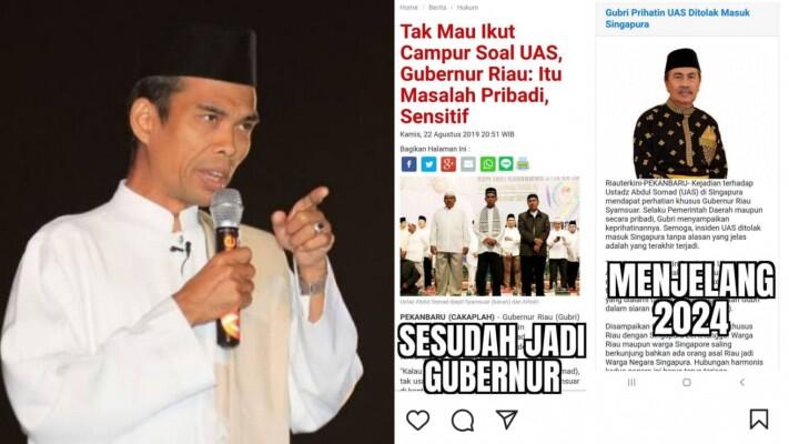 Ustaz Abdul Somad Masuk Singapura Didepak, Masuk Madura Ditolak, Apalagi Masuk Surga