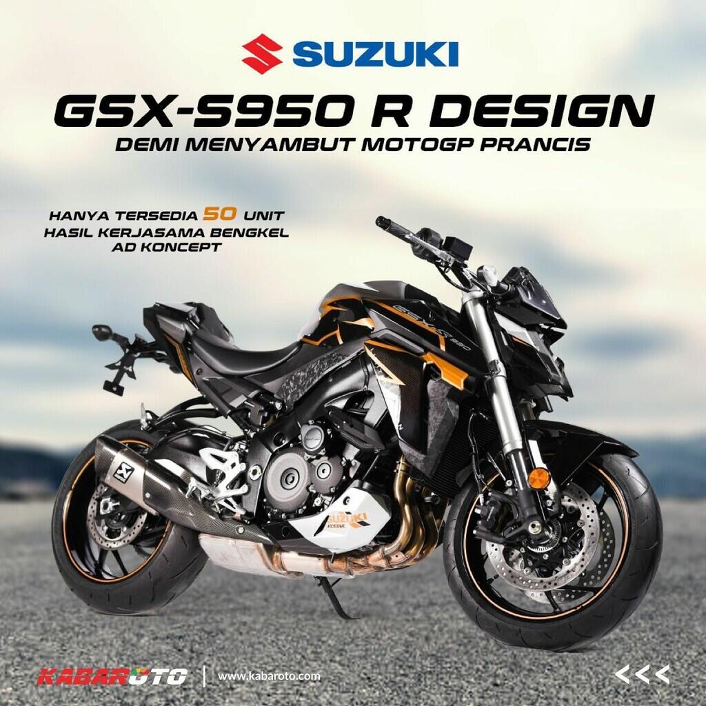 Suzuki GSX-S950 R, Spesial Sambut MotoGP Prancis Ada 50 Unit