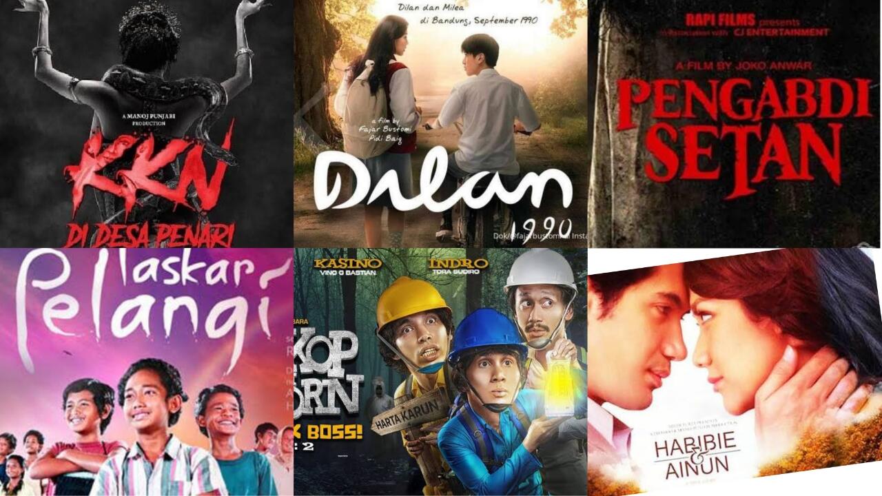 Setelah KKN Jadi No 1, Inilah 10 Film Indonesia Terlaris Sepanjang Masa