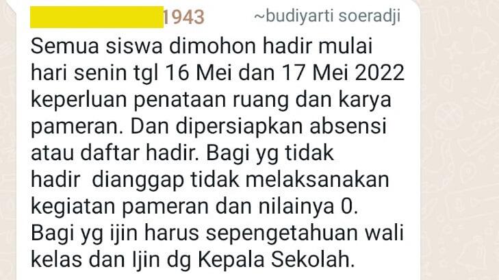 Ancam Murid Nilai Nol, Pengamat: SMA Negeri 1 Banjarbaru Parah!
