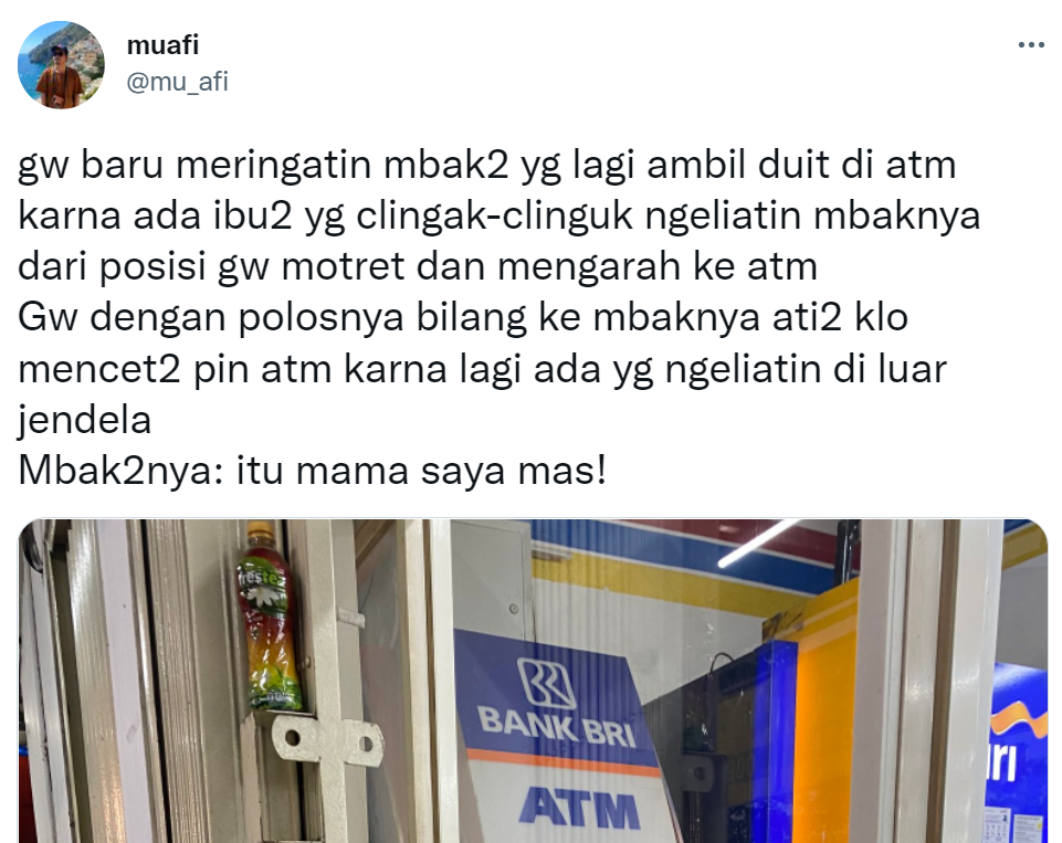 Viral dan Bikin Senyum, Perbuatan Baik Tidak Sesuai Harapan Malah Bikin Salah Tingkah