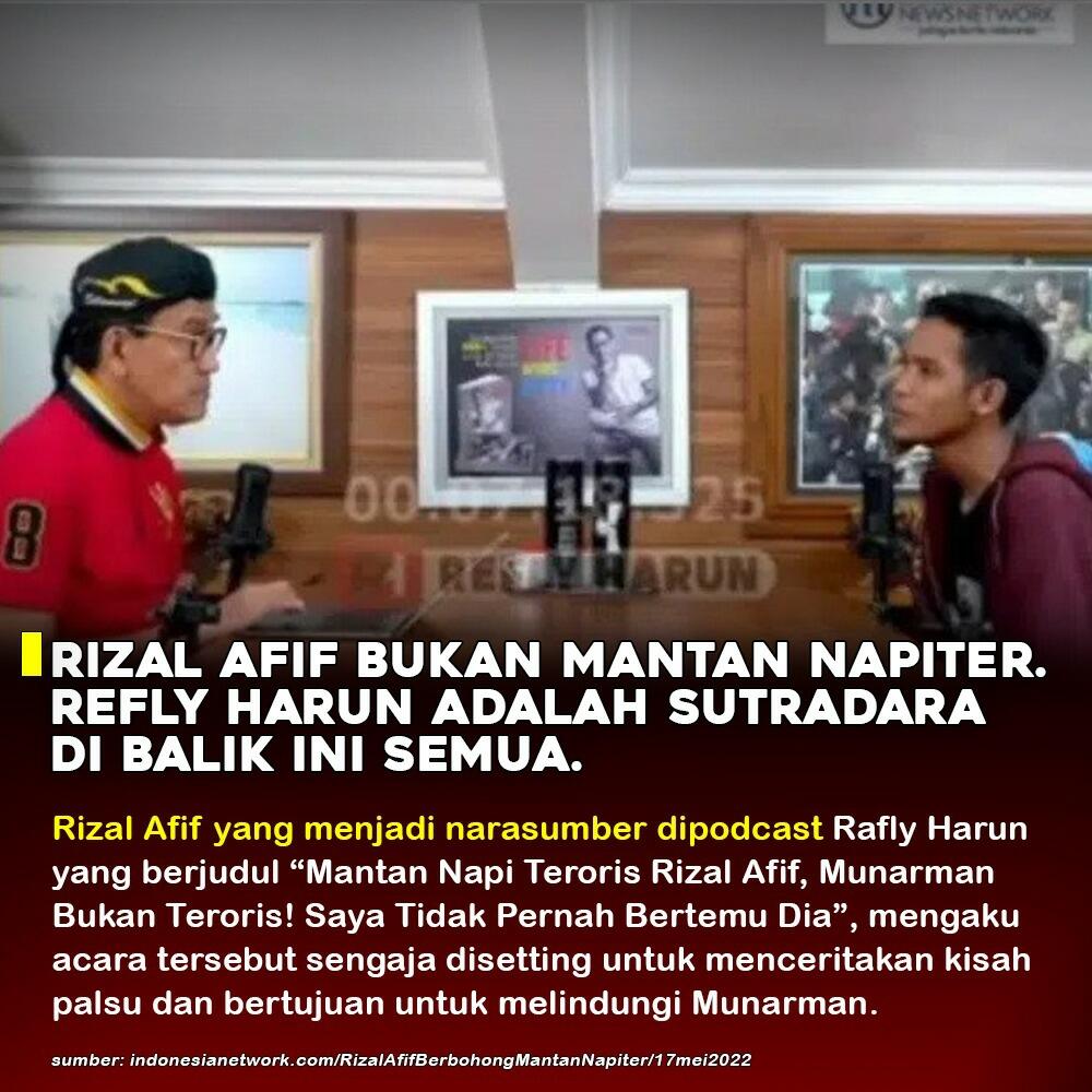 Rizal Afif Berbohong, Refly Harun: Saya Tidak Kenal, yang Bawa Ustadz Dewa Putu Adhi