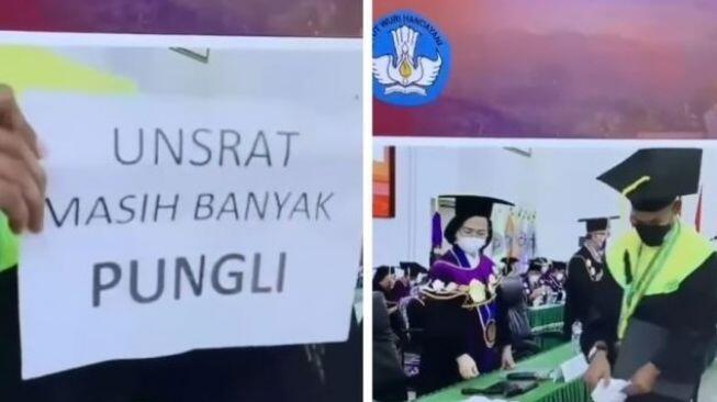 Heboh Wisudawan Ungkap Unsrat Masih Banyak Pungli, Pro Kontra Masyarakat Bermunculan