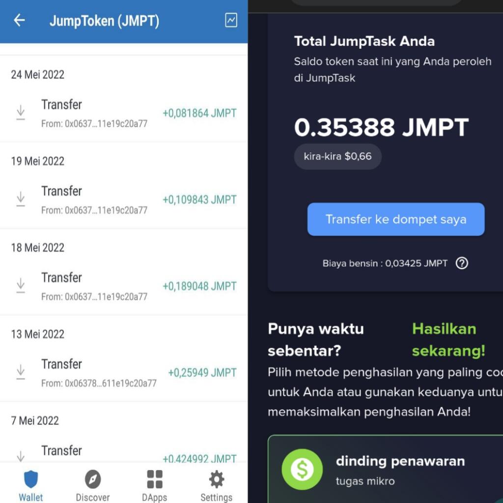 Free Mining Koin MarketCap supply 100 juta