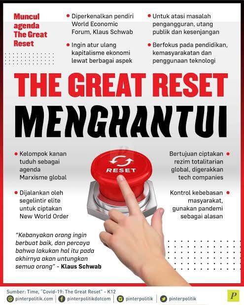 The Great Reset, Apa Yang Akan Terjadi Di Tahun 2050?