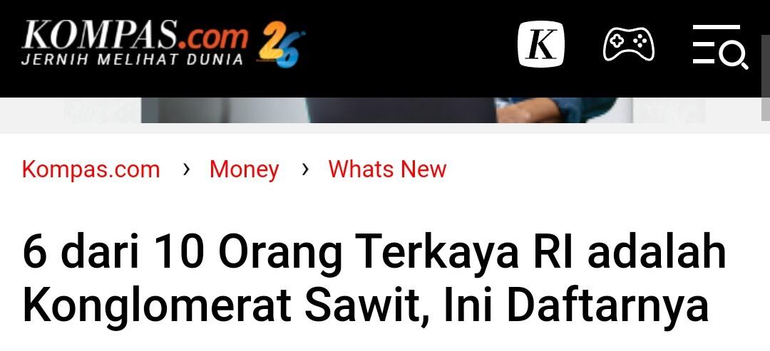 Para Konglomerat yang Kaya Raya berkat Minyak Goreng
