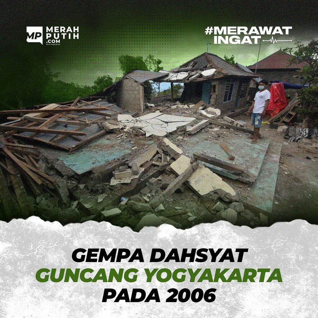 Gempa Dahsyat Guncang Yogyakarta di 2006