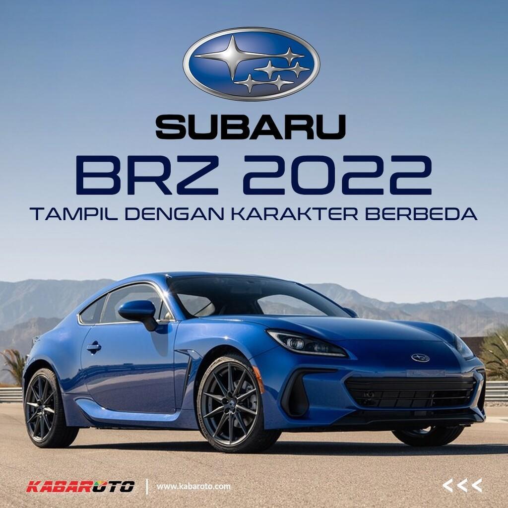 Subaru BRZ, Dijamin Berbeda Karakternya