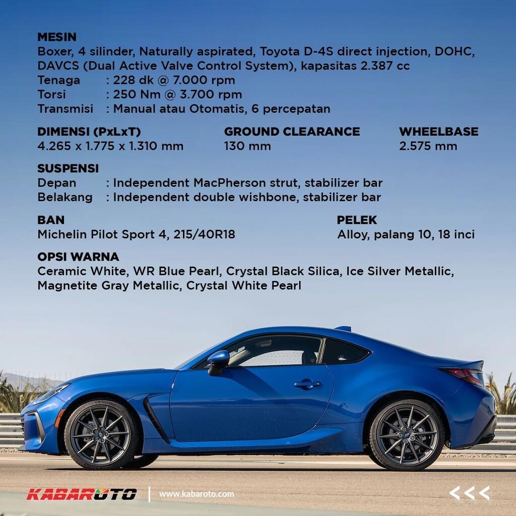 Subaru BRZ, Dijamin Berbeda Karakternya